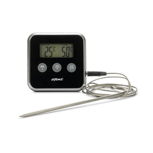 Digitalt Stegetermometer Timer Exxent 65609