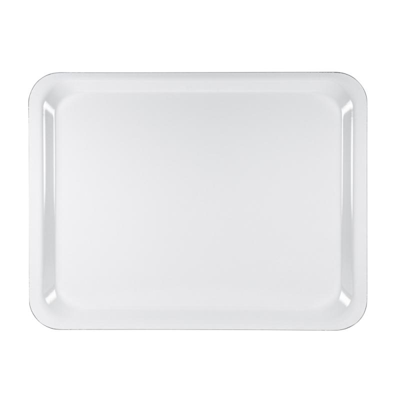 Bricka 43x33cm Vit Exxent 68033