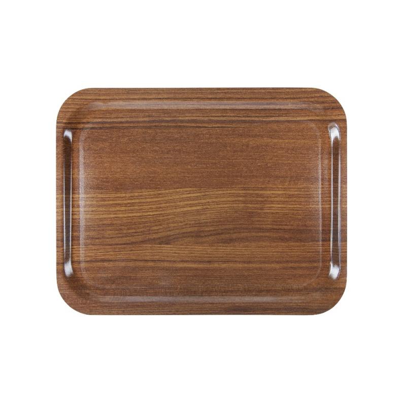 Bricka Teak 43x33cm Exxent 68045