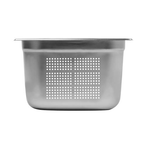 GN Kantine 1/2-200mm Perforeret Rustfrit Stål Exxent 69163