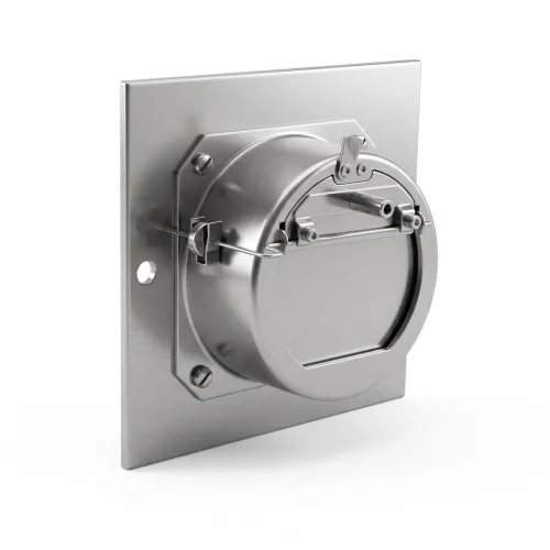 NIBE Draught Limiter Stainless Steel With Soot Door