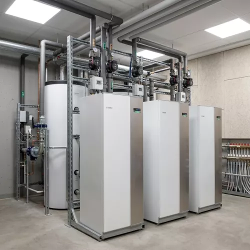 NIBE F1355 Bergvärmepump 28kW Och 43kW För Större Fastigheter