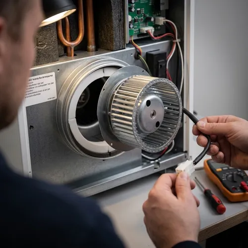 NIBE DC Ventilatorudskiftning