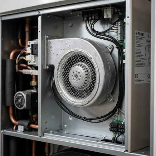 NIBE Fan With Aluminum Cover And Protective Grille For FLM 30