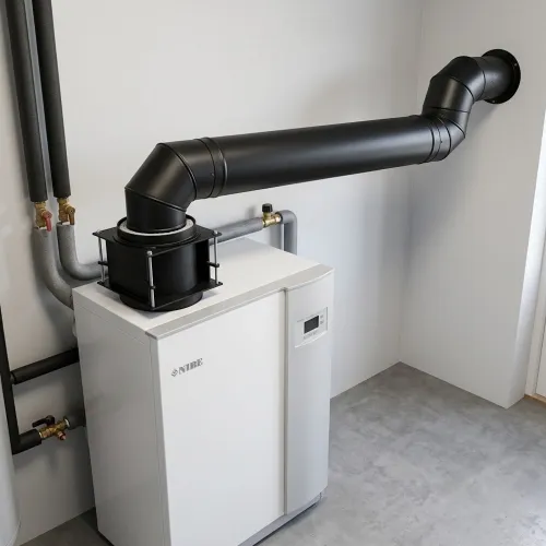 NIBE Flue Pipe Extension Round
