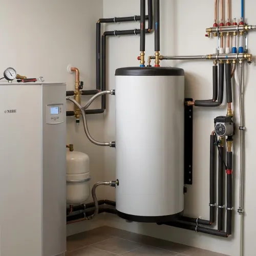 NIBE SP 300 Double-jacketed Accumulator Tank And Hot Water Heater