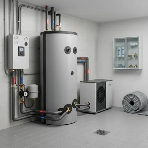 NIBE VPA 300/200 E Double-Jacketed Water Heater