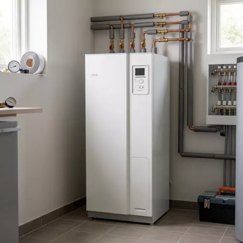 NIBE VVM 225 Cu Elpanna/Inomhusmodul För Luft/Vattenvärmepump