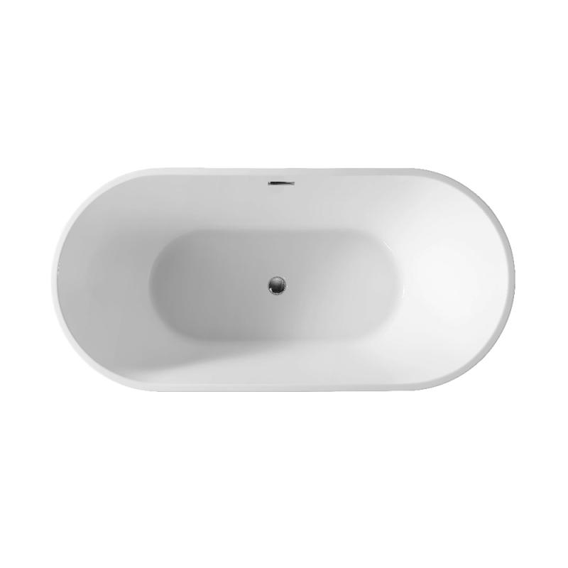 Badkar Delicate Blank Vit, NOURK