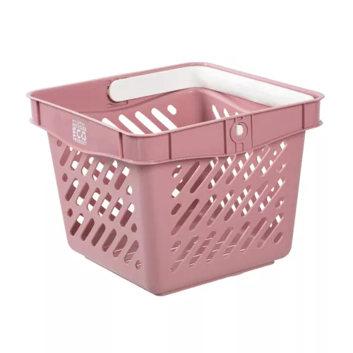 Kundkorg Eco 10L Gammelrosa Nordiska Plast