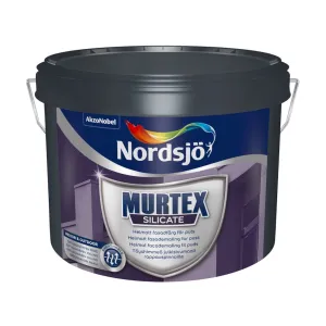 Facademaling Murtex Silikat Helmatt 2,325L Basis Klar Nordsjö