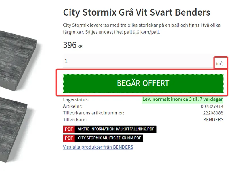 offertprodukt velltra guide