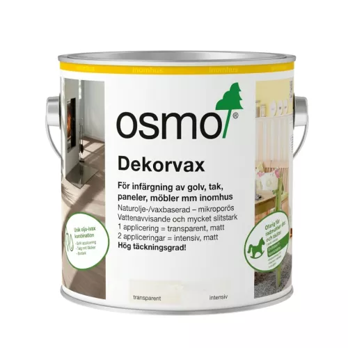 Dekorvax 3161 Transparent Ebenholts 0,125 Liter Osmo