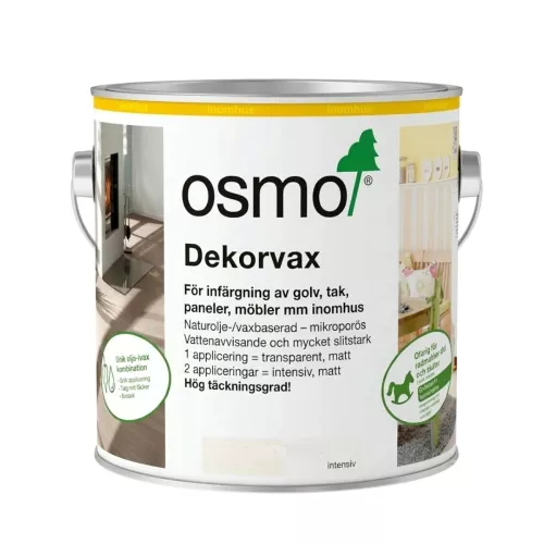 Dekorvax 3188 Snö Intensiva Kulörer 0,125 Liter Osmo
