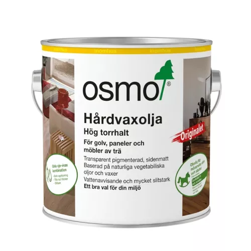 Hårdvaxolja 3040 Pigmenterad Vit 0,125 Liter Osmo