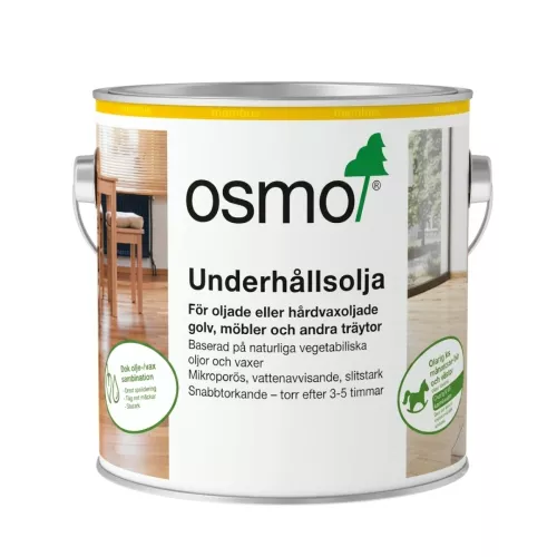 Underhållsolja 3440 1 Liter Vit Osmo