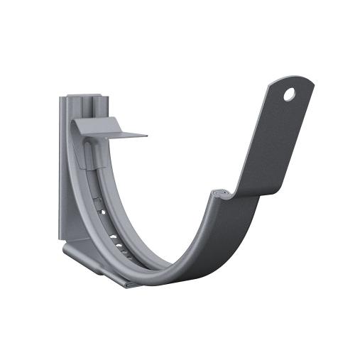 SKK Justerbar Krog med Klemme 125mm Mørkegrå, Lindab 13156