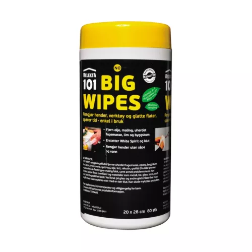 Cleaning Cloth 101 Wipes Big 20x28cm 80pcs Relekta