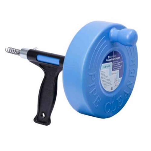 Rensspiral på trumma med vev