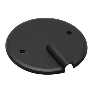 Dæksel Med Stikkontakt Til Apparatdåse Sort Malmbergs 1420664