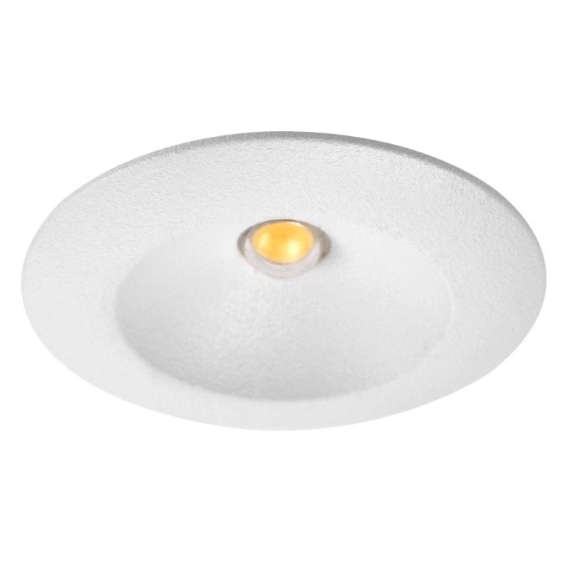 Downlight BE-1434 350mA 1W 3,1V DC 3000K 100lm IP44 Hvid Malmbergs 7477809