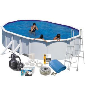 Pool Basic 120 730x375 cm Hvid