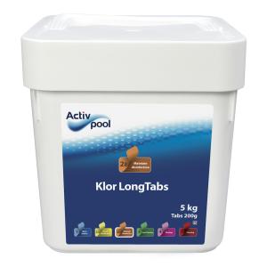Activ Pool Chlorine Longtabs 200g, 5kg