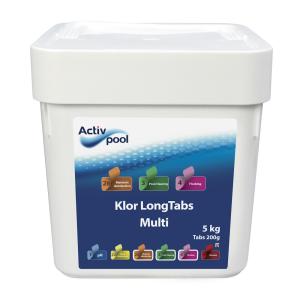 Activ Pool Chlorine LongTabs Multi 200g, 5kg
