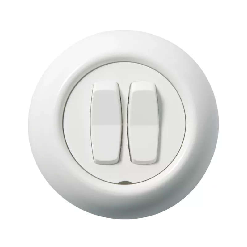 Renova Vippeafbryder Krone 16A 250VAC IP20 Hvid Schneider Electric
