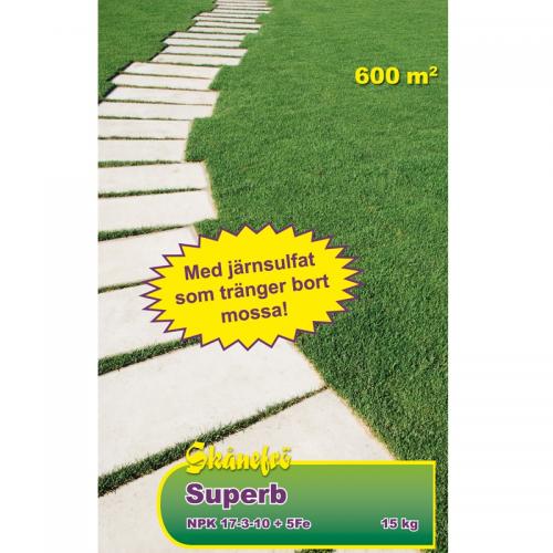 Gödsel Superb G 17-3-10+5Fe 15kg