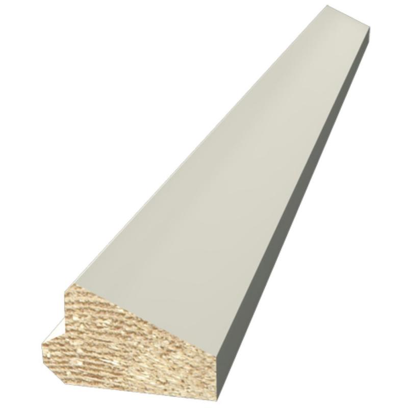Skugglist Furu A 21x33mm Vitmålad