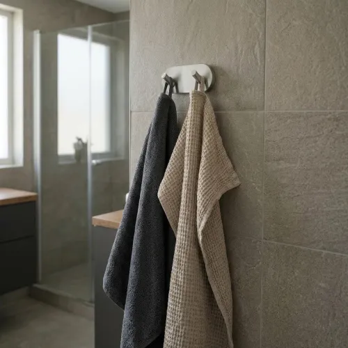 Dubbelkrok Home Borstad Krom Smedbo HS356