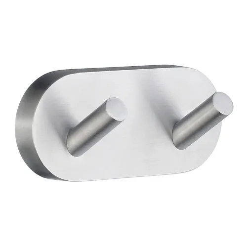 Dubbelkrok Home Borstad Krom Smedbo HS356