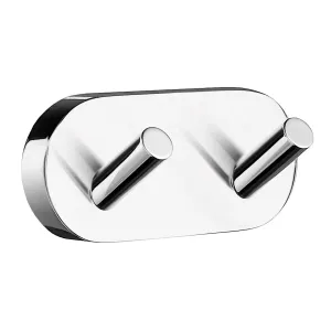 Dubbelkrok Home Polerad Krom Smedbo HK356