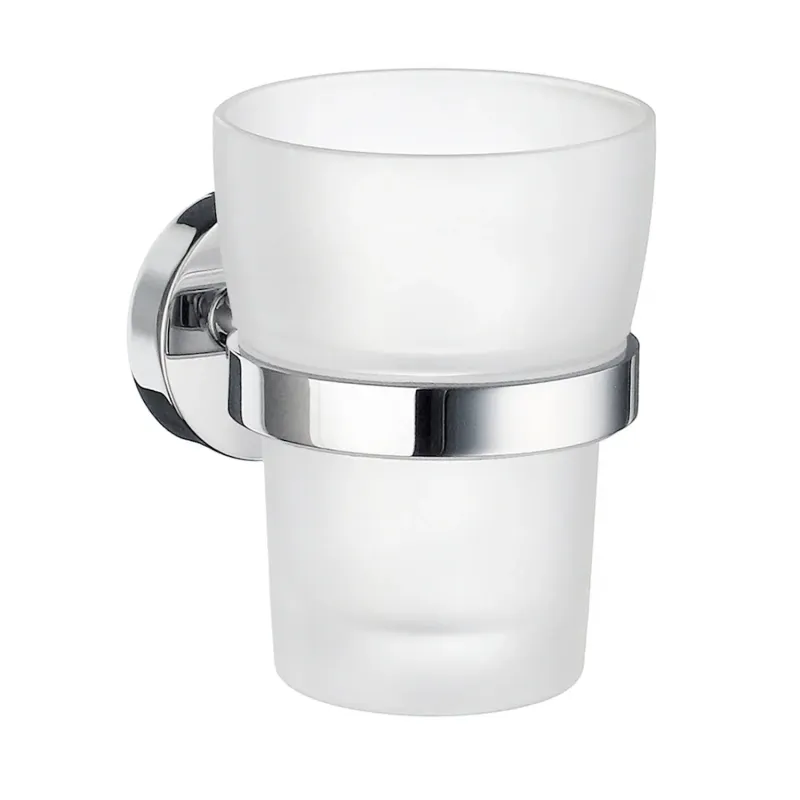 Hållare Med Tandborstglas Home Polerad Krom Smedbo HK343
