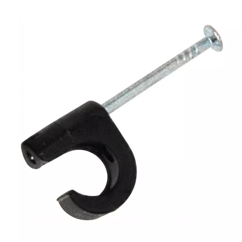 Kabelsømklemmer Til 8-12mm 30mm Sort 100stk Sormat 1500765