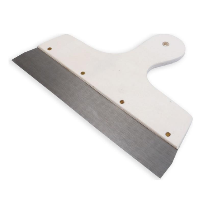 Spartel Med Bredt Træhåndtag Let Rustfri Klinge QPT (250mm)