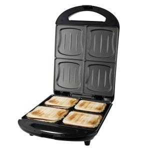 Sandwich Grill For Four Sandwiches 1300W Emerio