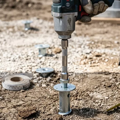 Förlängare 1/2T Till Markskruv M16 Diameter 25mm Stavrex