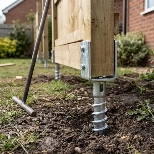 Markskruv Påbyggbar Skruvspets 65x500mm Stavrex