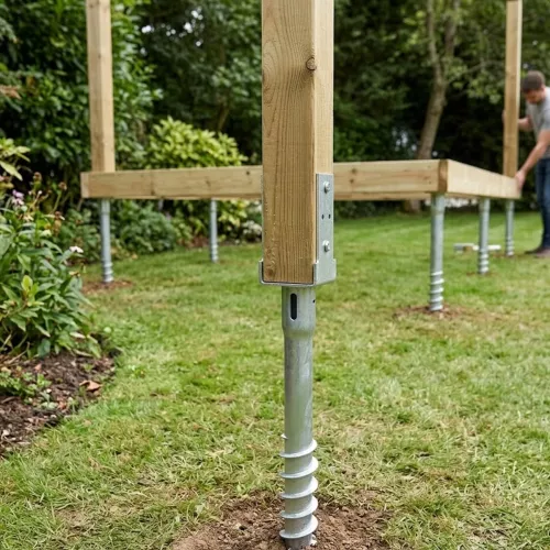 Markskruv Fast Balksko 3T 65x600mm Stavrex