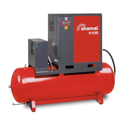 Skruekompressor Storm 11-10-270 ES 15,0hk 10 Bar 270L/Tank Shamal