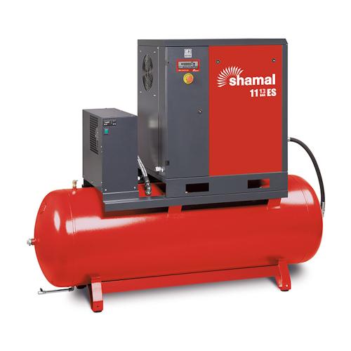 Skruekompressor Storm 11-13-270 ES 15,0hk 13 Bar 270L/Tank Shamal