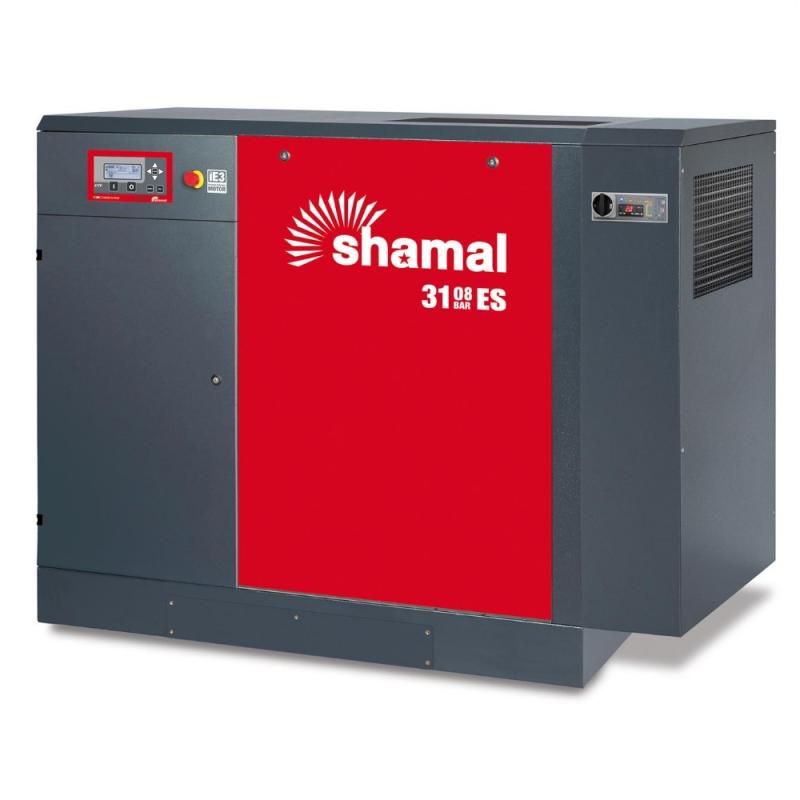 SHAMAL Skruvkompressor Storm 31-8 ES 40 hk 8 bar 4700 l/min