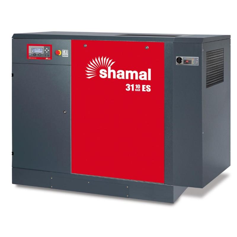 SHAMAL Skruvkompressor Storm 31-10 ES 40 hk 10 bar 4200 l/min