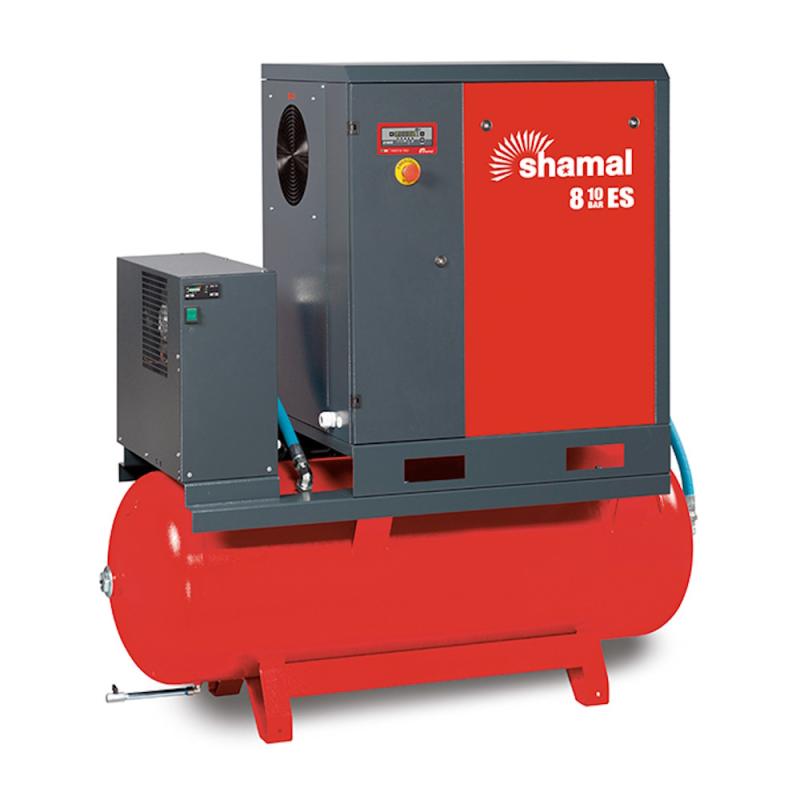 Skruekompressor Storm 8-10-270 ES 10hk 10 Bar 270L/Tank Shamal