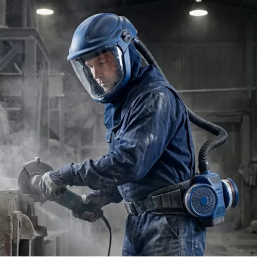 Friskluftsfläkt SR500 Med Mask SR570 Sundström