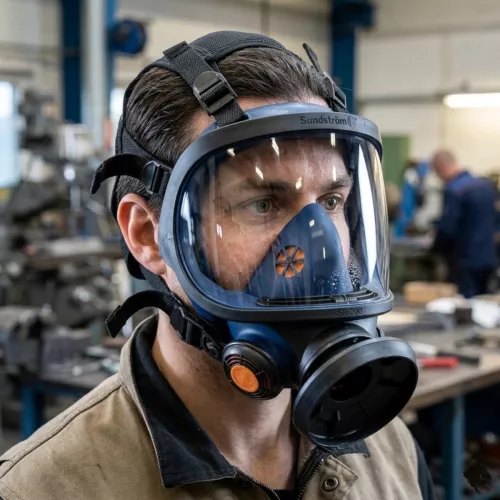 Full Face Mask SR200 With Polycarbonate Visor Sundström