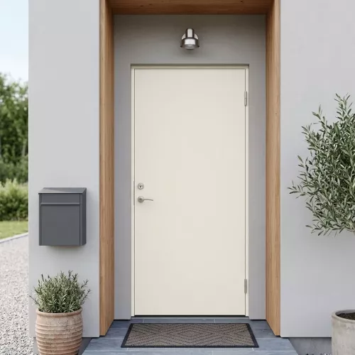 Swedoor Character Canvas Tät Vit Ytterdörr