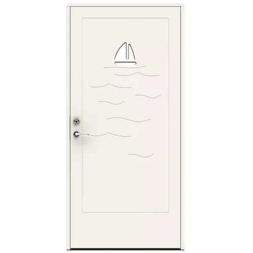 Swedoor Character Ocean Vit Ytterdörr